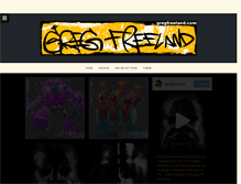 Tablet Screenshot of gregfreeland.com